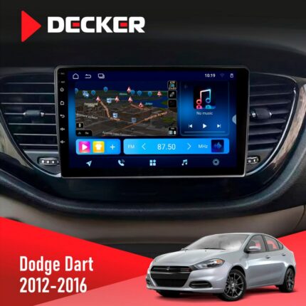 Штатна магнітола Dodge Dart 2012-2016 Decker D9-008 8x128 DSP 4G