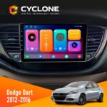 Штатна магнітола Dodge Dart 2012-2016 Cyclone C9 001 2x64 CPL