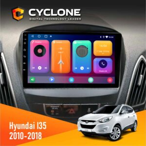 Штатна магнітола Hyundai ix35 2010-2018 Cyclone C10-011 4x64, DSP