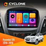 Штатна магнітола Hyundai ix35 2010-2018 Cyclone C10-001 2x64 CPL