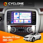 Штатна магнітола Mercedes-Benz R-Class (W251) 2005-2013 Cyclone C9-011 4x64, DSP
