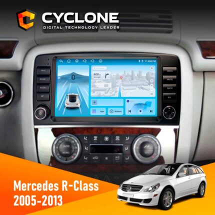 Штатна магнітола Mercedes-Benz R-Class (W251) 2005-2013 Cyclone C9-012 4x64 DSP 4G