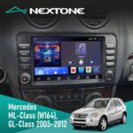 Штатна магнітола Mercedes-Benz ML-Class (W164) 2005-2011 Nextone N902 CPL (2x32)