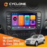 Штатна магнітола Mercedes Benz ML Class W164 Cyclone C9-001 2x64 CPL