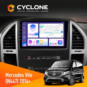 Штатна магнітола Mercedes-Benz Vito (W447) 2014 Cyclone C10-011 4x64, DSP