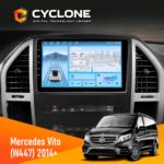 Штатна магнітола Mercedes-Benz Vito (W447) 2014  Cyclone C10-012 4x64 DSP 4G