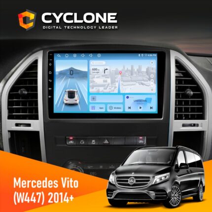 Штатна магнітола Mercedes-Benz Vito (W447) 2014 Cyclone C10-012 4x64 DSP 4G