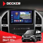 Штатна магнітола Mercedes-Benz Vito (W447) 2014  Decker D10-005 4x64, DSP, 360, 4G, 2k