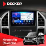 Штатна магнітола Mercedes-Benz Vito (W447) 2014  Decker D10-006 4x64, 4G