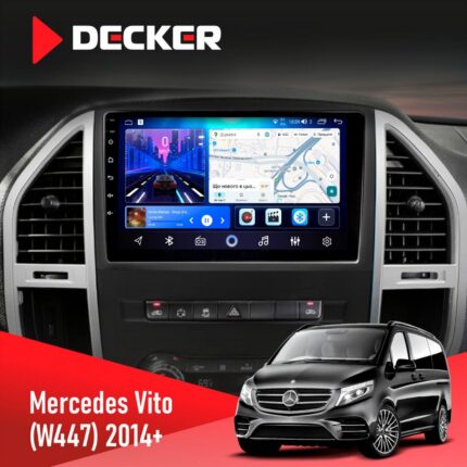 Штатна магнітола Mercedes-Benz Vito (W447) 2014 Decker D10-006 4x64, 4G