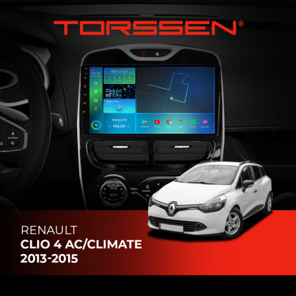 Штатна магнітола Renault Clio 4 Torssen F9332