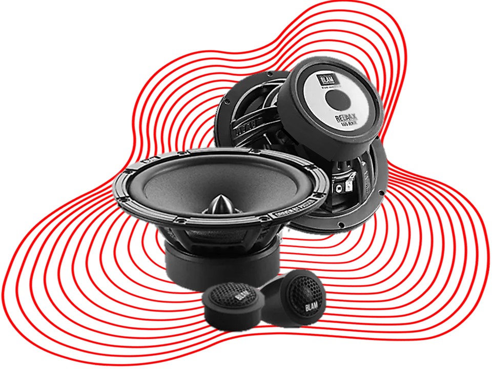 Компонентна акустика BLAM SUPER RELAX SR165X Компонентна акустика BLAM SUPER RELAX SR165X