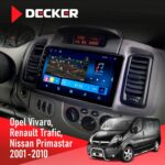 Штатна магнітола Renault Trafic 2001-2010 Decker D9-008 8x128 DSP 4G