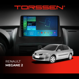 Штатна магнітола Torssen для Renault Megane 2 F9432 4G Carplay DSP