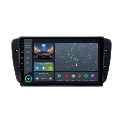 Штатна магнітола Torssen Seat Ibiza 08-15 - вигляд в інтер'єрі