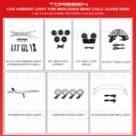 Підсвітка салону Torssen Mercedes C- Class GLC-Class (W205, X253) 2015-2021(Coding Needed 3D) - 7SK