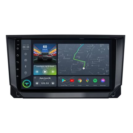 Штатна магнітола Torssen Seat Ibiza 18+ F9332 4G Carplay DSP в інтер'єрі авто