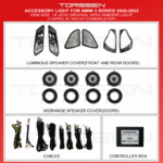 Підсвітка салону Torssen BMW 3 Series(G20) 2020-2023(Original with ambient)-16 Leds