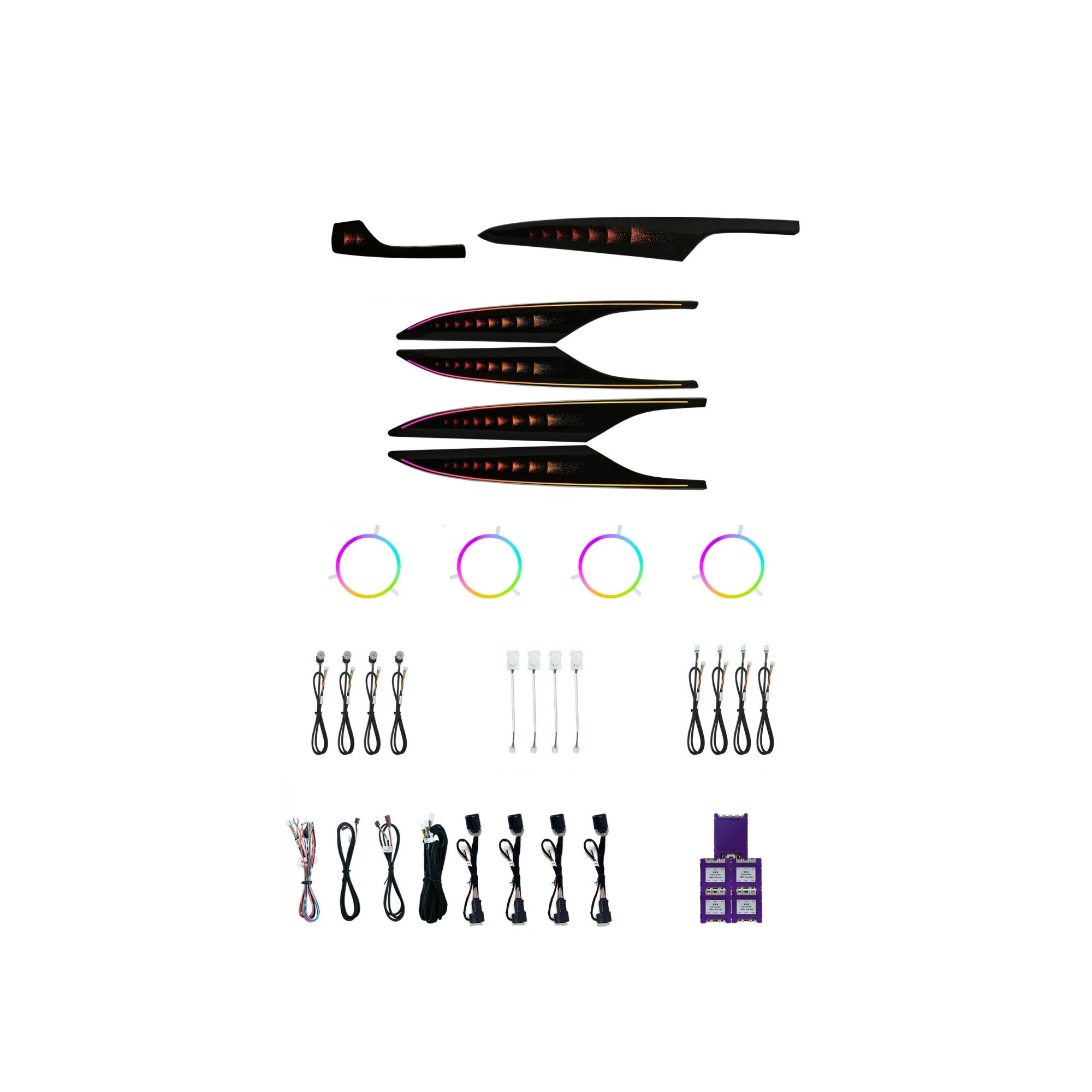 Підсвітка салону Torssen Cadillac ATS 2014-2017 (Strip) - 18 Leds Підсвітка салону Torssen Cadillac ATS 2014-2017 (Strip) - 18 Leds - Зображення 1