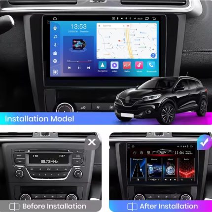 Штатна магнітола FORS auto FS 8 PRO MAX для Renault Kadjar — зображення інтерфейсу