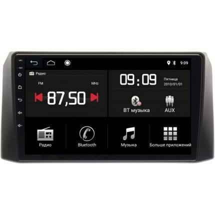 Штатна магнітола Torssen UAZ Patriot F9332 4G Carplay DSP в інтер'єрі автомобіля