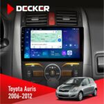 Штатна магнітола Toyota Auris 2006-2012 Decker D10-007 4x64 DSP 360 4G