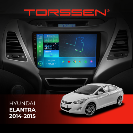 Штатна магнітола Hyundai Elantra Torssen 2014-2015