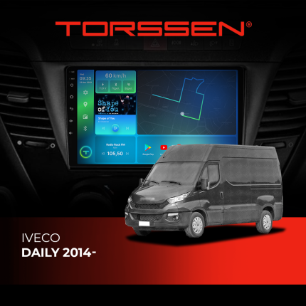 Штатна магнітола Torssen Iveco Daily 2014