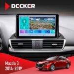 Штатна магнітола Mazda 3 2014-2019 Decker D9-009 4x64, DSP, 4G, 2k