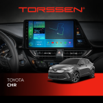 Штатна магнітола Torssen Toyota CHR для автомобіля