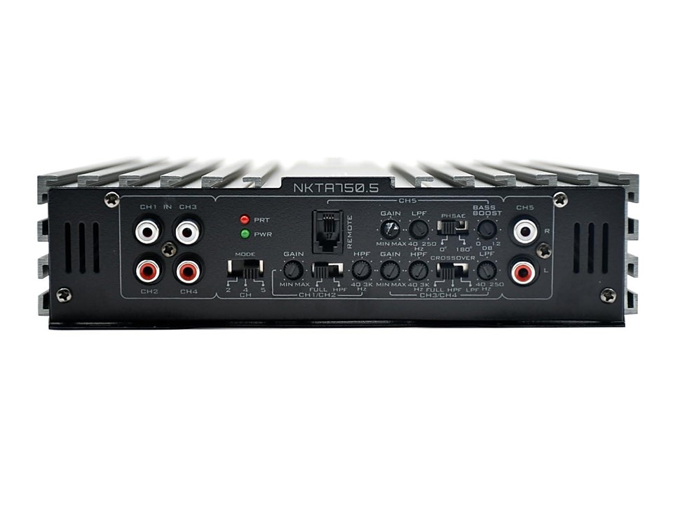 Nakamichi NKTA750.5 — 5-канальний підсилювач класу A/B Nakamichi NKTA750.5 — 5-канальний підсилювач класу A/B - Зображення 1