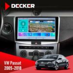 Штатна магнітола VW Passat (B6 B7) 2005-2014 CC 2012-2018 Black Decker D10-009 4x64 DSP 4G 2k