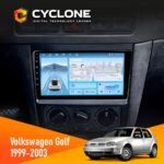 Штатна магнітола Volkswagen Golf 1998-2005 Cyclone C9-012 4x64 DSP 4G