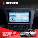 Штатна магнітола Volkswagen Golf 1998-2005 Decker D9-010 6x128 DSP 4G 2K