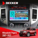 Штатна магнітола Mitsubishi Pajero 2007-2021 Rockford Acoustic Decker D9-009 4x64 DSP 4G 2k