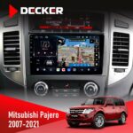 Штатна магнітола Mitsubishi Pajero 2007-2021 Rockford Acoustic Decker D9-011 4x64, DSP, 4G, 360