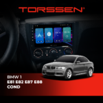 Штатна магнітола Torssen BMW 1 E81/E82/E87/E88 cond NF9 Carplay