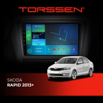 Штатна магнітола Torssen для Skoda Rapid 2013+