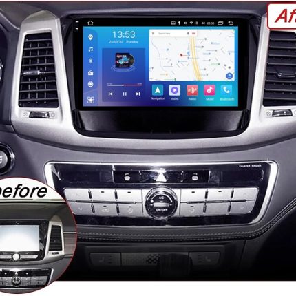 Інтерфейс штатної магнітоли FORS.auto FS 6 PRO MAX у салоні SsangYong Rexton