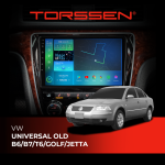 Штатна магнітола Torssen VW Universal Old B6/B7/T6/Golf/Jetta F10232 4G Carplay DSP