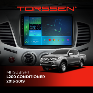 Штатна магнітола Mitsubishi L200 Torssen з Carplay та DSP