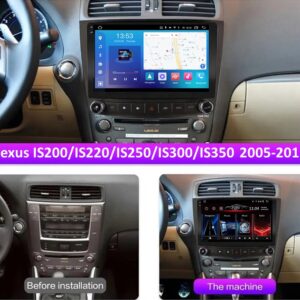 Штатна магнітола FORS.auto FS 6 PRO MAX для Lexus IS200 (6+128Gb, 10") 2005-2012 - 1