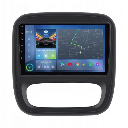 Штатна магнітола Renault Trafic 2014+ Torssen: вигляд збоку