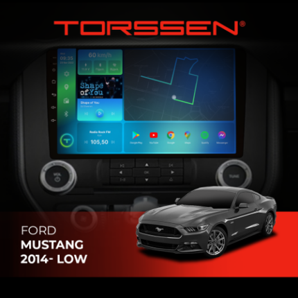 Штатна магнітола Torssen Ford Mustang 2014-
