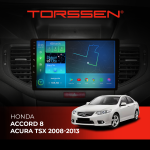 Штатна магнітола Torssen Honda Accord 8/Acura TSX 08-13 F9464 4G Carplay DSP