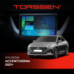 Штатна магнітола Torssen Hyundai Accent Verna 2021+ F9116