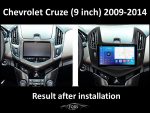 Штатна магнітола FORS.auto Bluetooth 5.0 для Chevrolet Cruze