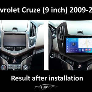 Штатна магнітола FORS.auto Bluetooth 5.0 для Chevrolet Cruze