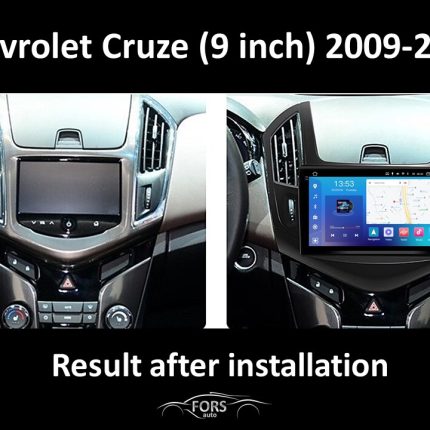Штатна магнітола FORS.auto Bluetooth 5.0 для Chevrolet Cruze