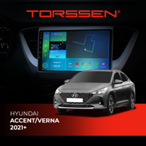 Штатна магнітола Torssen Hyundai Accent/Verna 2021+ F9432 4G Carplay DSP